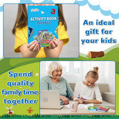 gisgfim cute-pattern mini books offer engaging educational games.