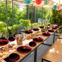 gisgfim black and red design enhances festive ambiance