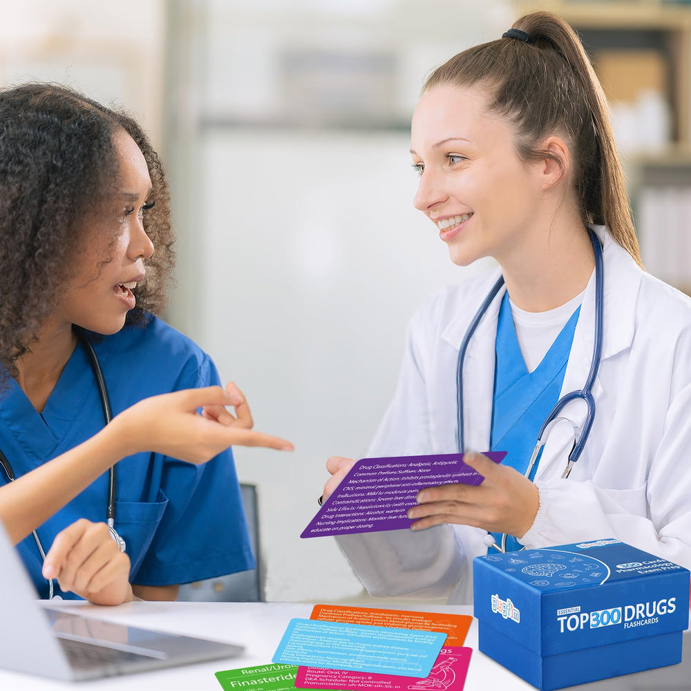 gisgfim Top 300 Drugs flashcards illustrate IV gauges for clinical study prep