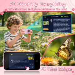 Gisotu AI Digital Camera dual-lens setup for selfies and moments
