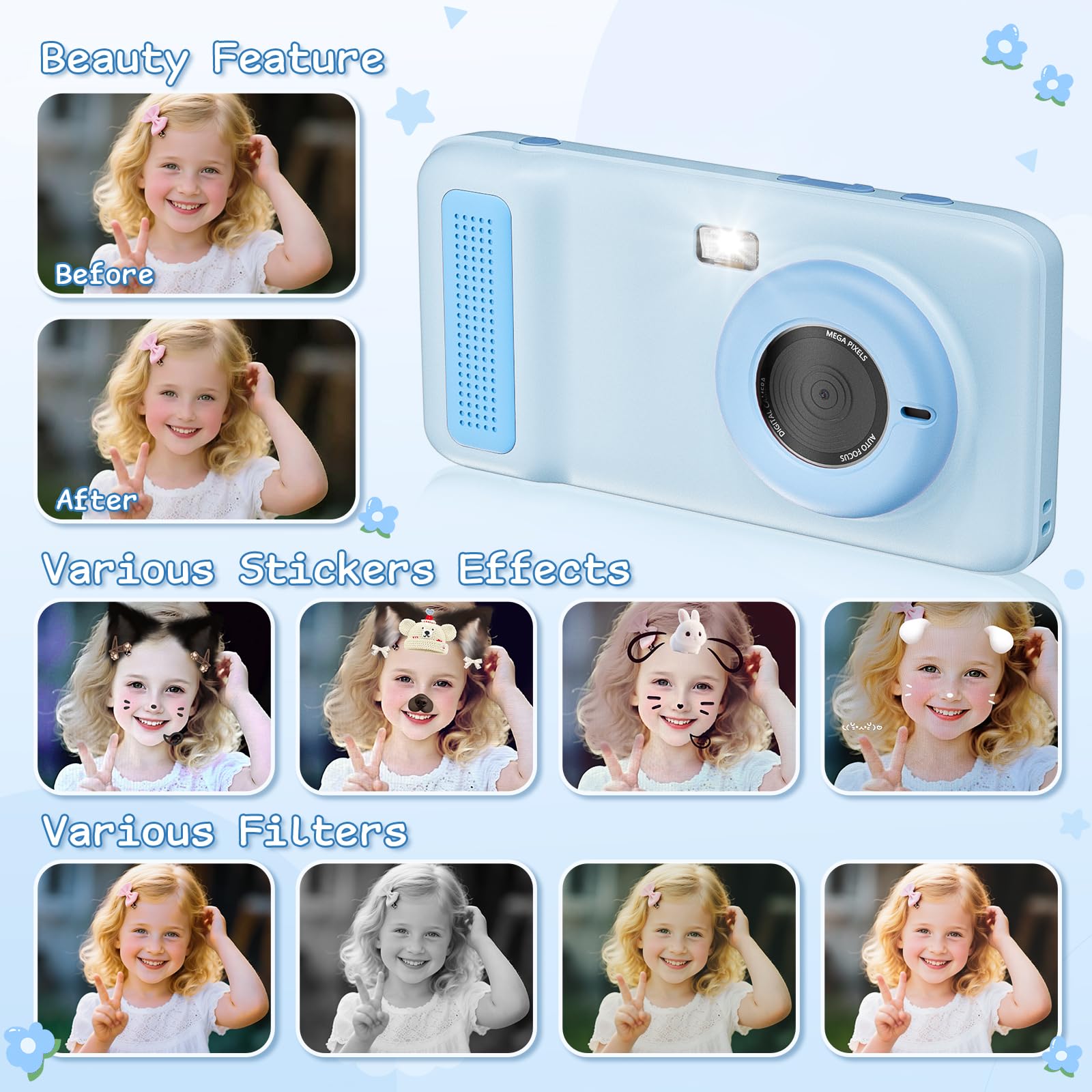 Gisotu Dual Cameras Selfie setup capturing memories with wireless transfer ready for sharing.