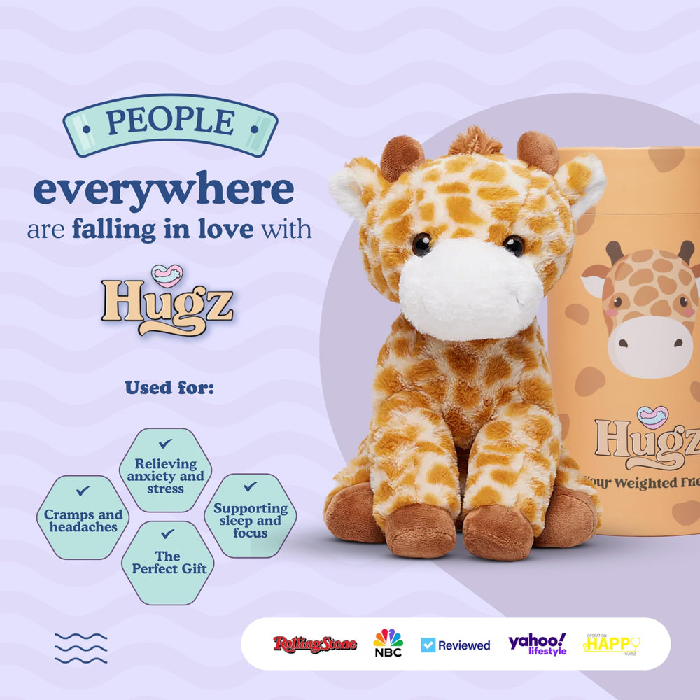 Hugz Moose the Giraffe gift-ready tube packaging makes gifting effortless.