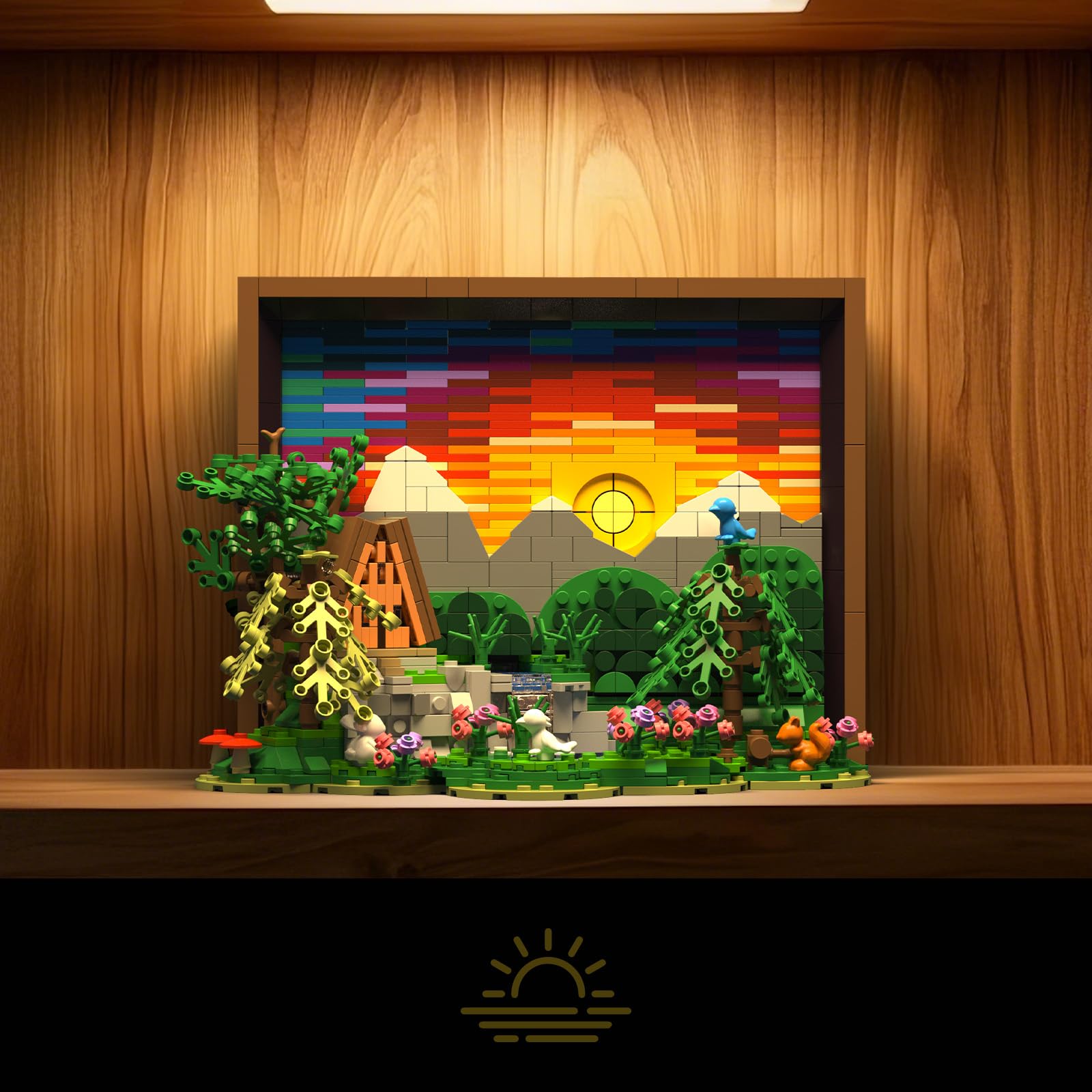 Givenni Ideas gradient sky details, vibrant atmosphere enhances room decor.
