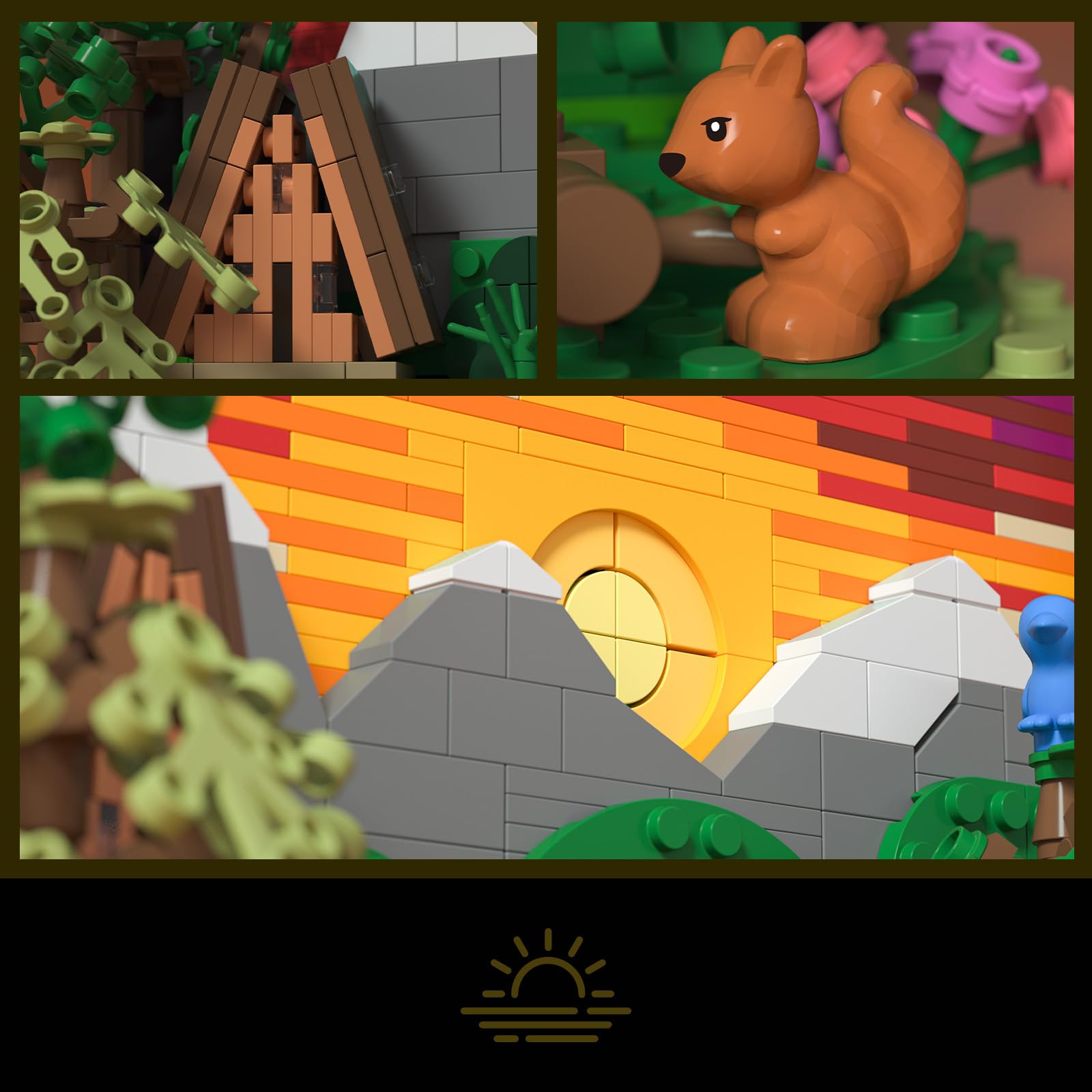 Givenni Ideas woodland creatures and flora, adds depth to home decor.