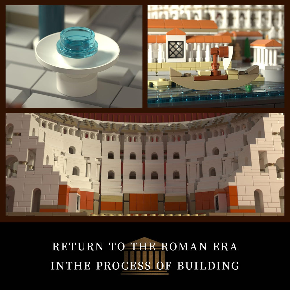 Givenni Roman Colosseum pier detail adds authentic charm for collectors