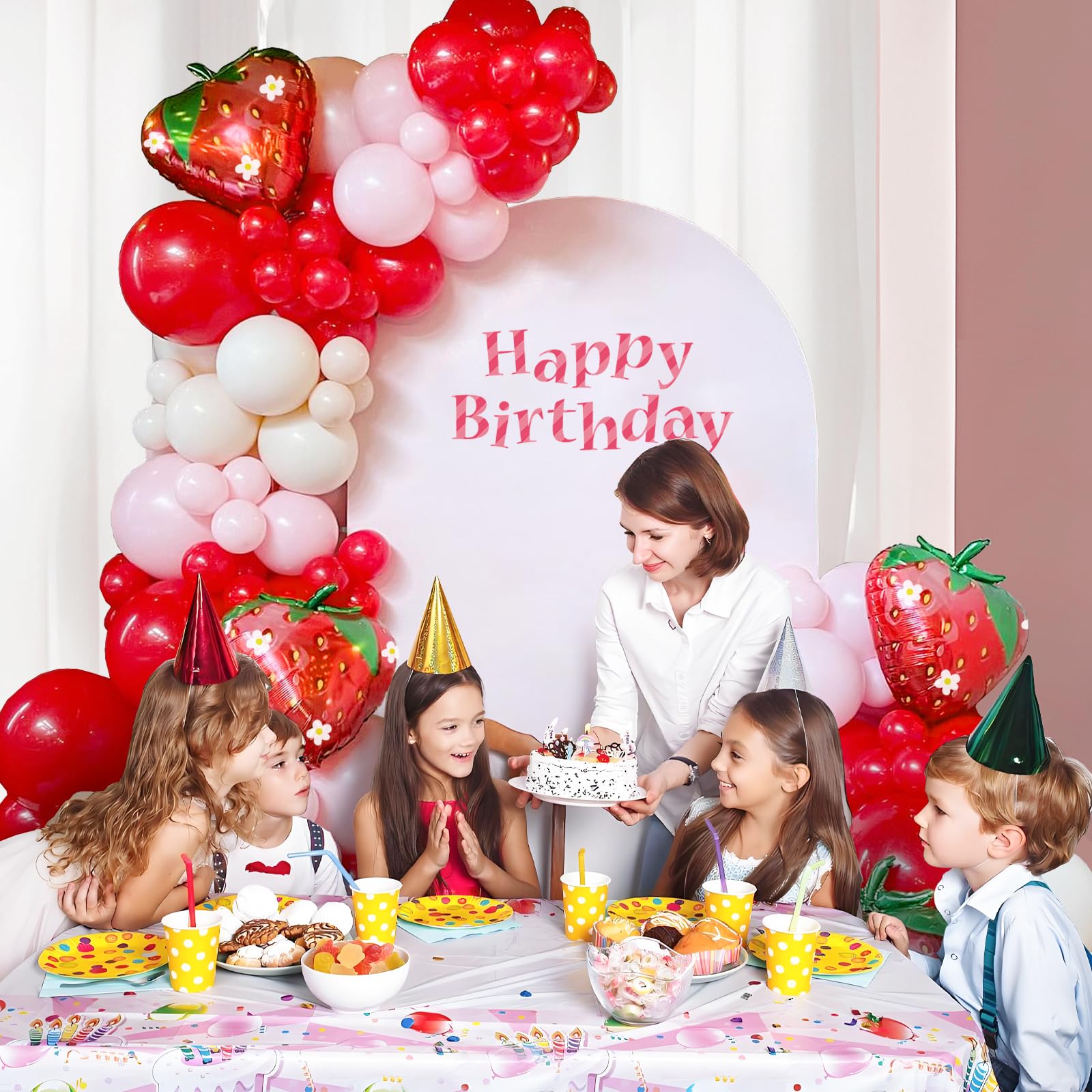 GIZIUXNE glue dots secure balloon clusters with clean finish