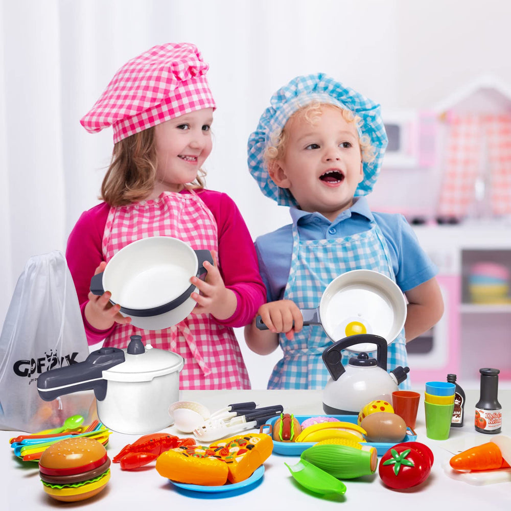 GJOF2YK cutting vegetables for safe, interactive play