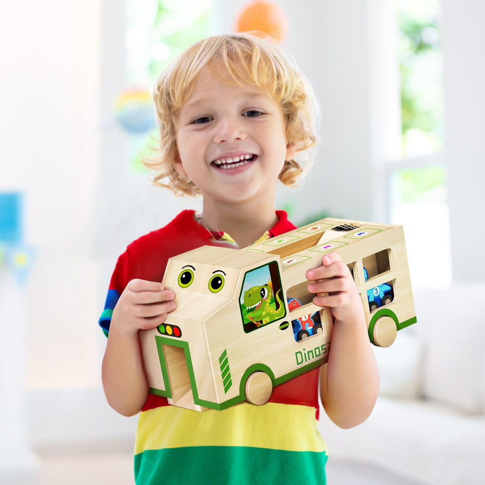 GJZZ beechwood construction offers durable, rounded-edge toys