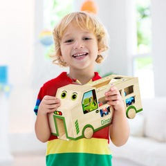 GJZZ beechwood construction offers durable, rounded-edge toys