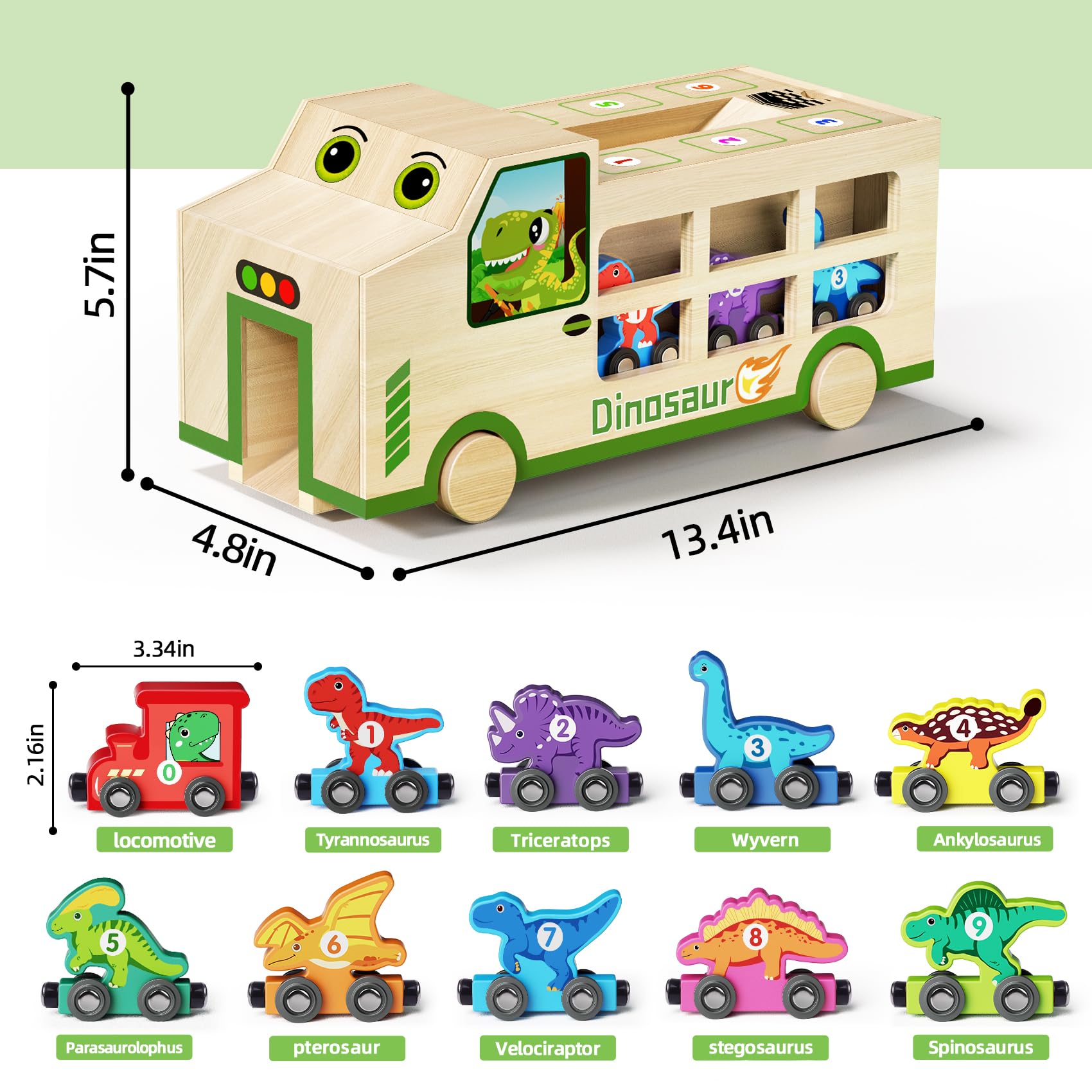 GJZZ gift-ready packaging includes 11 wooden vehicles