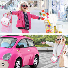 GJZZ Play Purse durable leather-like material supports everyday pretend play