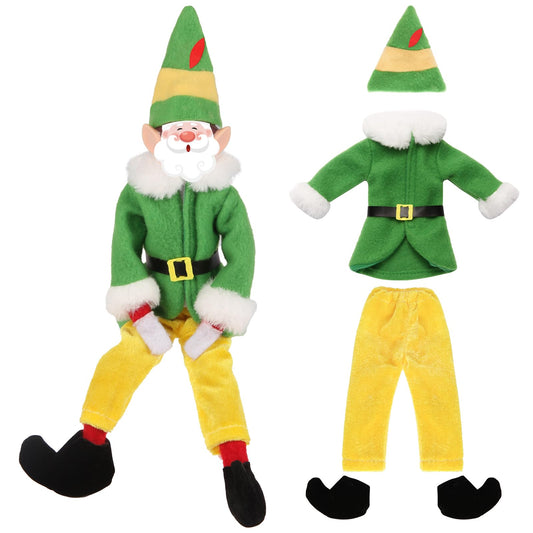 GKLTVB Christmas elf hat for 10-13 inch dolls adds festive charm