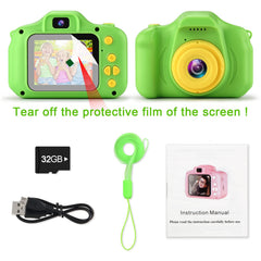 GKTZ compact camera with safety design and included lanyard for on-the-go play.