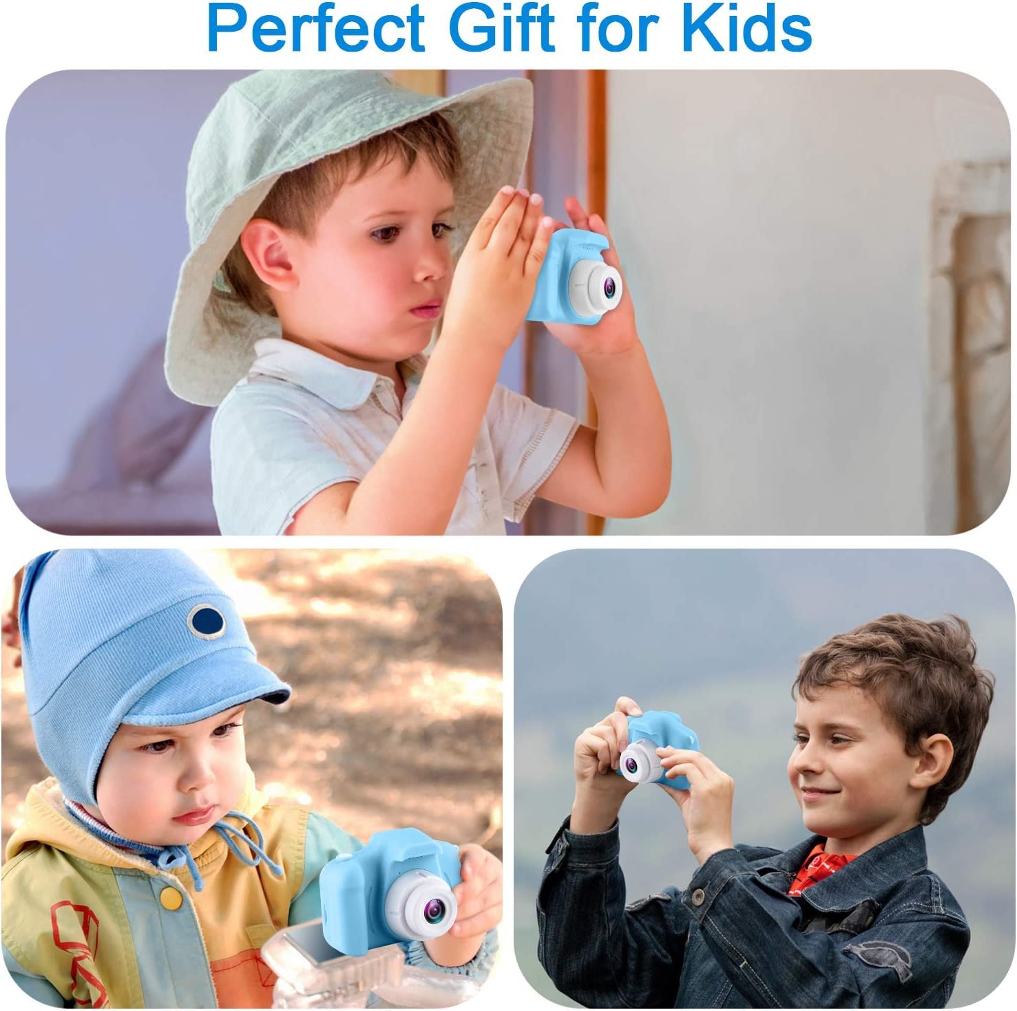 GKTZ Kids Camera shockproof body for worry-free play