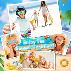 GKTZ goodie bags surprise with bright sunglasses and smiles.