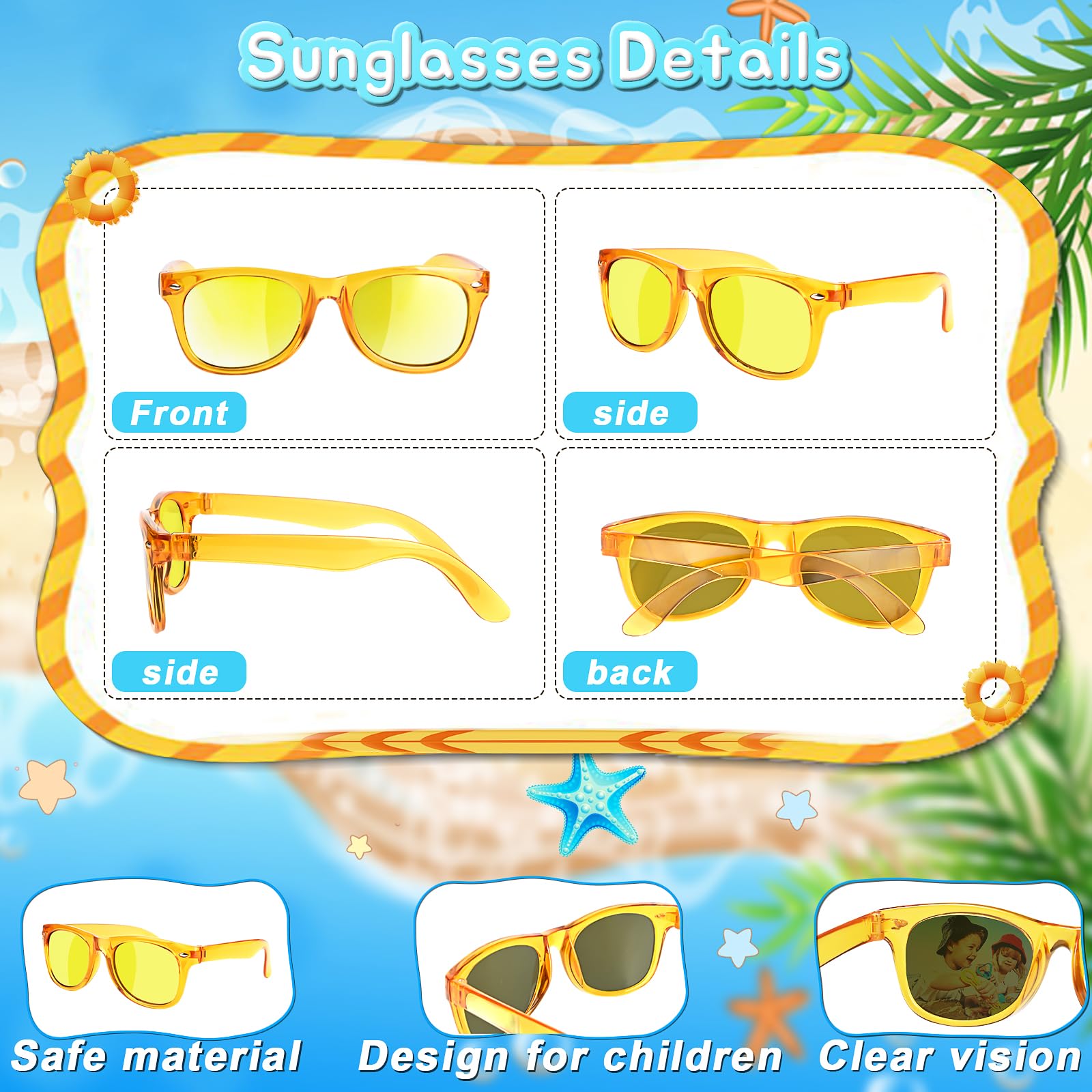 GKTZ polypropylene frame is lightweight and durable for kids.
