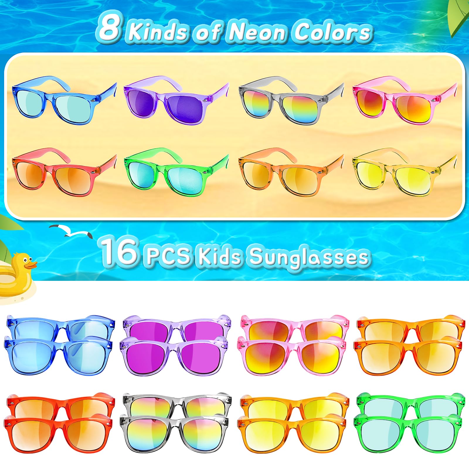 GKTZ UV400 protection reduces glare for safer daytime adventures.