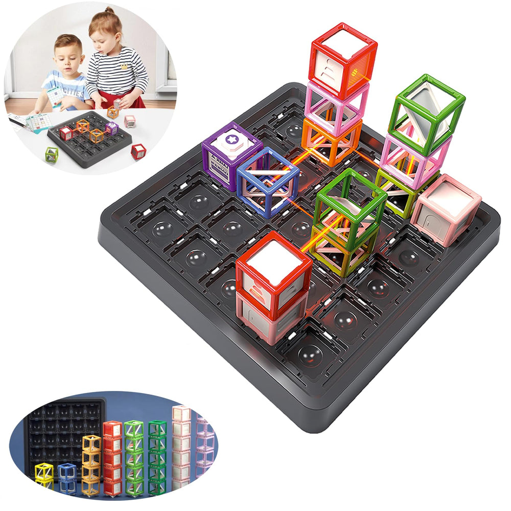 GLASSMARC Laser Maze Game safety features emphasize durable materials and classroom-friendly design for home learning environments and clubs