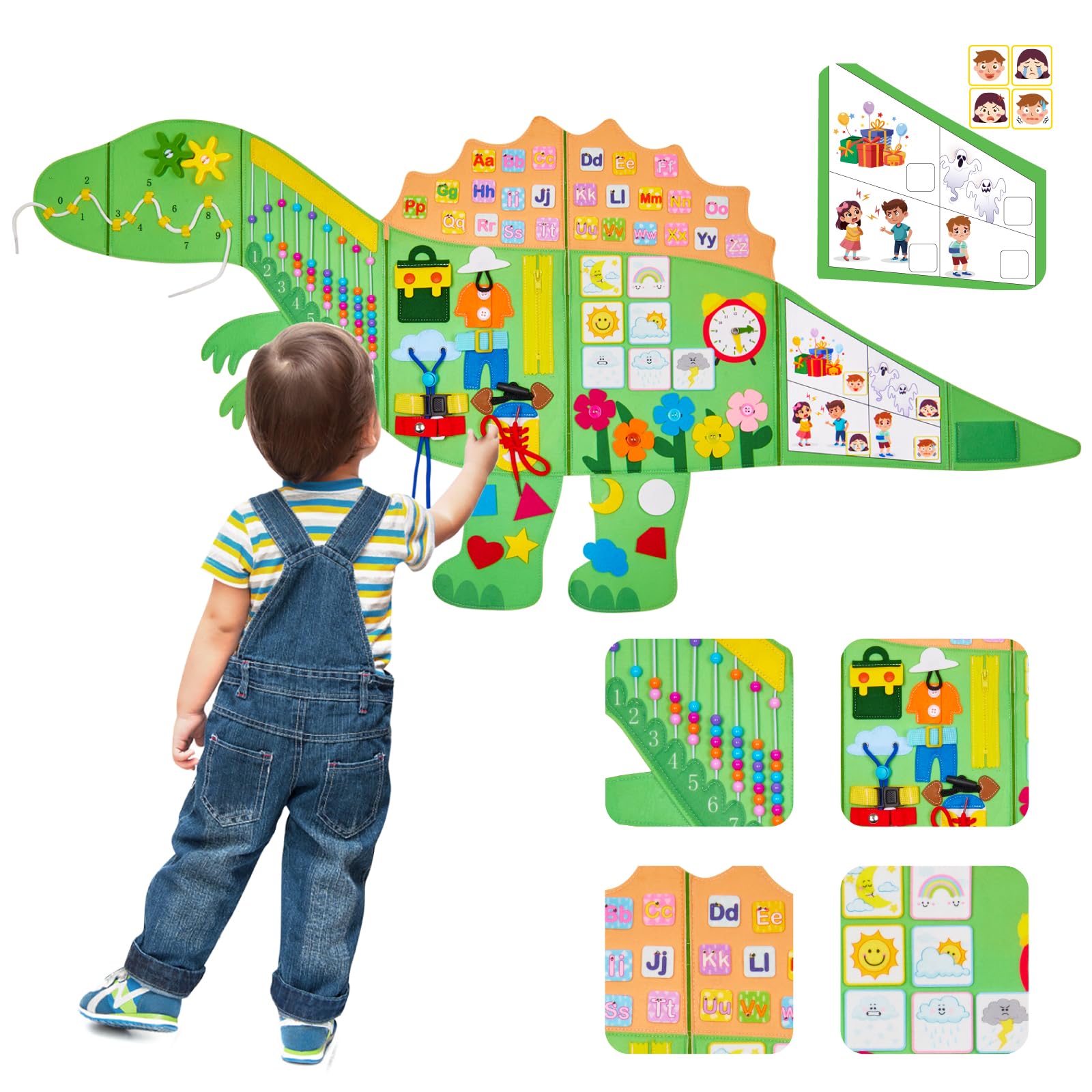 Gleamkid Busy Board safety certified for safe, child-friendly fun.