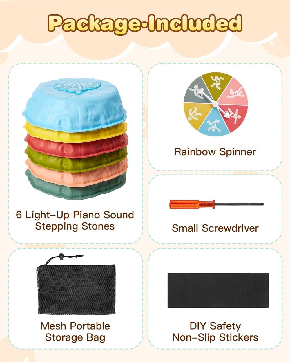 Gleamkid LED night play for extended evening fun