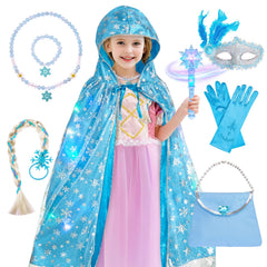 Gleamkid princess carry bag organizes accessories on the go