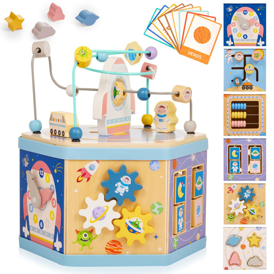 Gleamkid Space Cube astronaut animation for imaginative play and motor skills