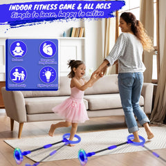 GleeGlow ankle strap with foam padding protects during play.