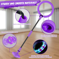 GleeGlow foldable quick-assembly purple for fast outdoor setup