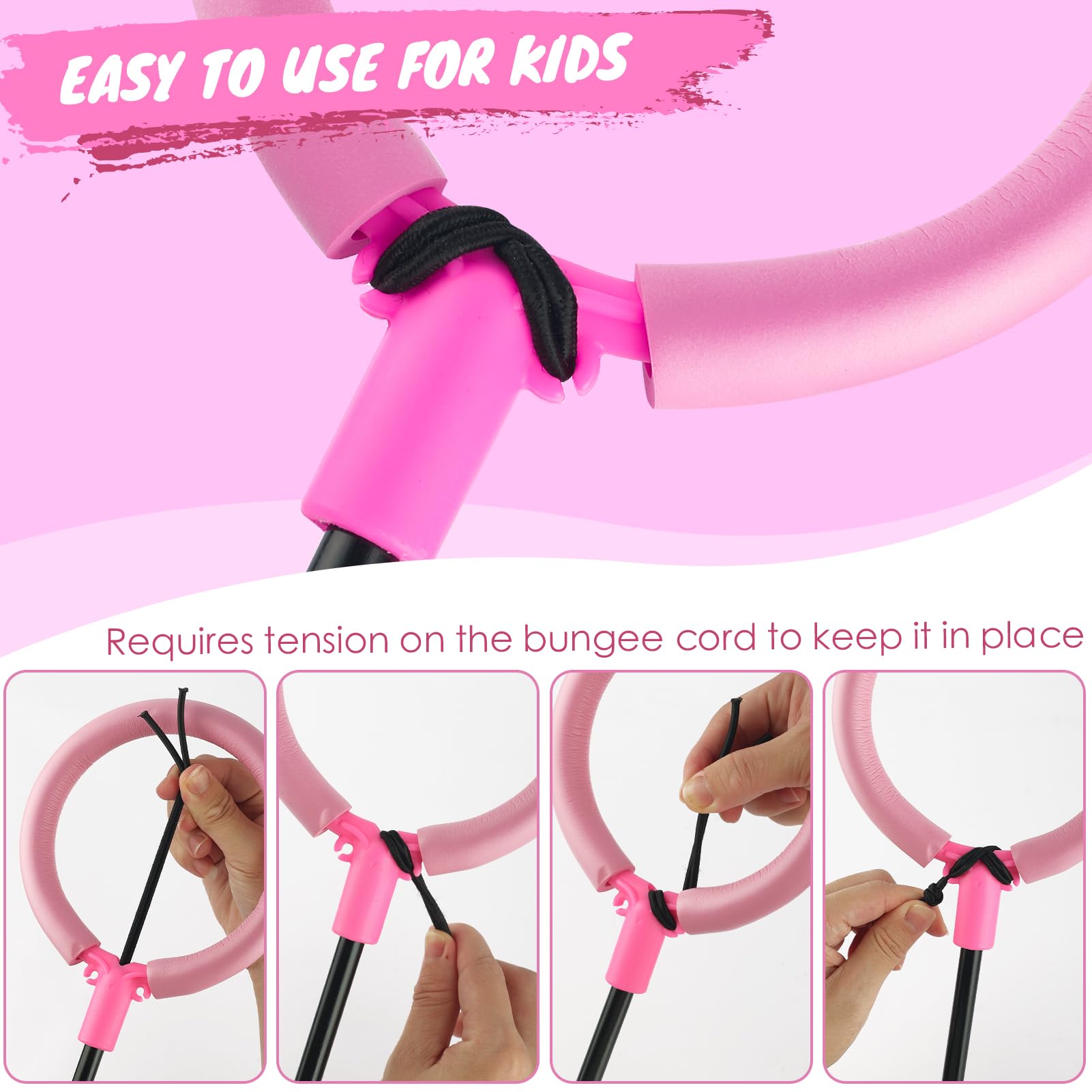 GleeGlow kids skip ball supports active outdoor exercise