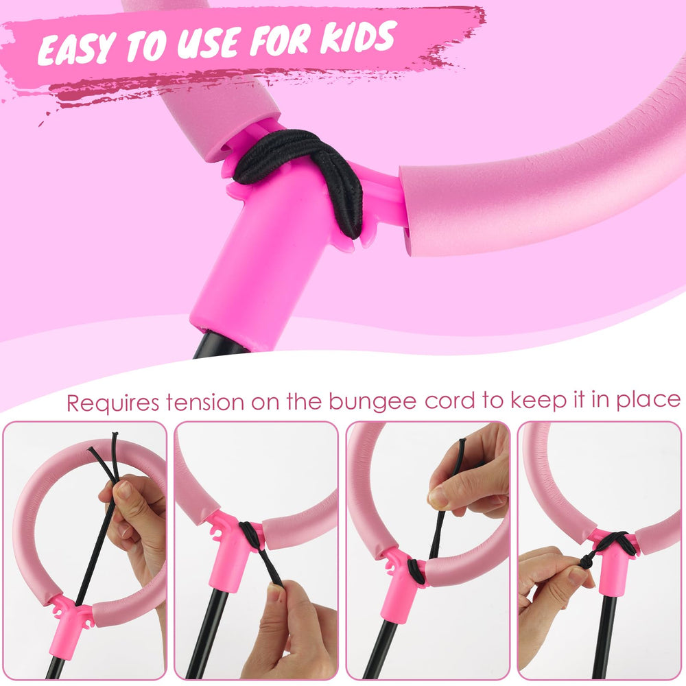 GleeGlow kids skip ball supports active outdoor exercise