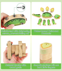 GLEEHAPY colorful art storage bag features dinosaur art for personalized organization