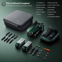 Gleesfun G11PRO included carry case keeps gear organized on trips