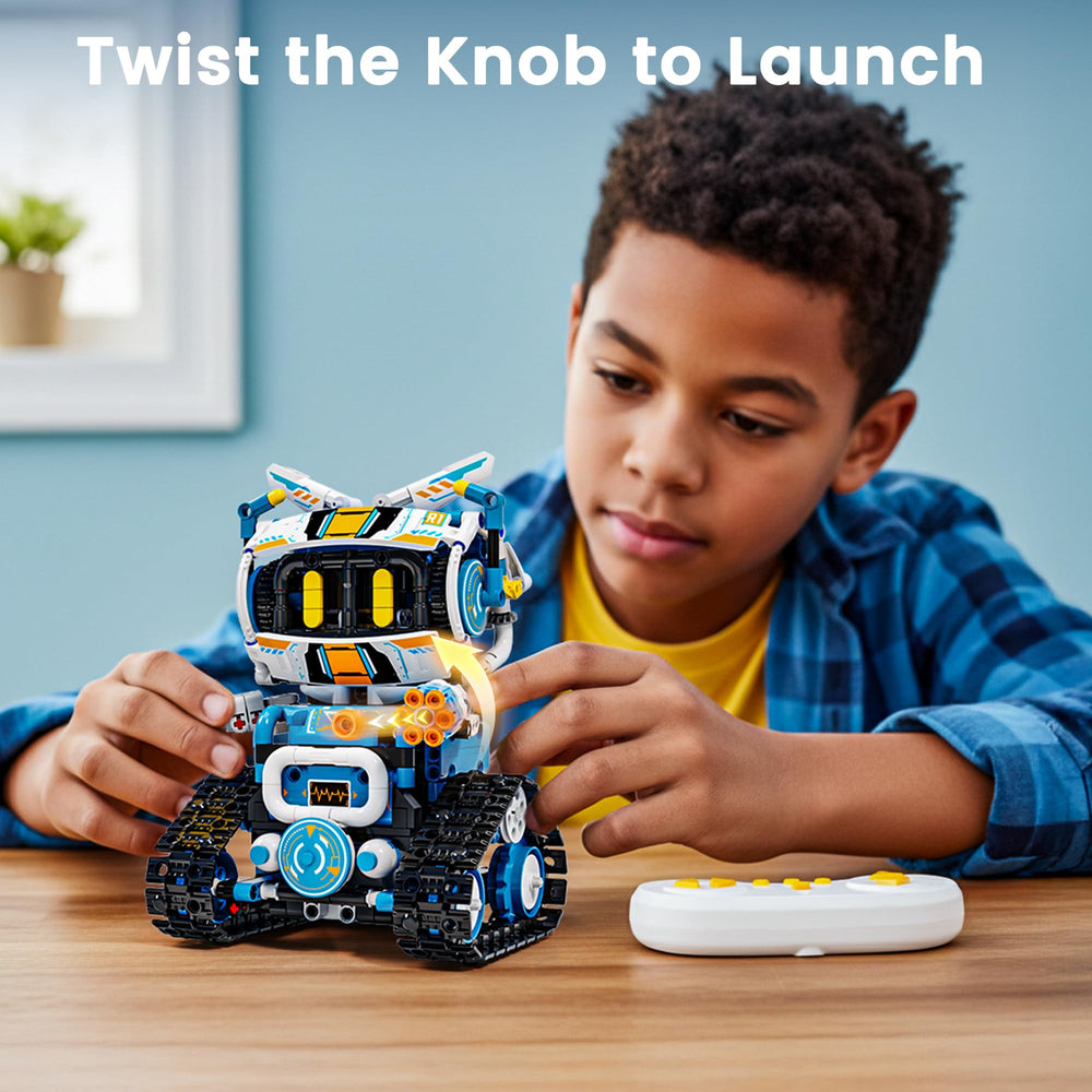 Glikid 5 in 1 RC kit model-assembly showing five build options.