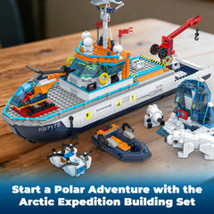 Glikid icebreaker bridge interior shot with accessible cockpit and upper deck for easy assembly