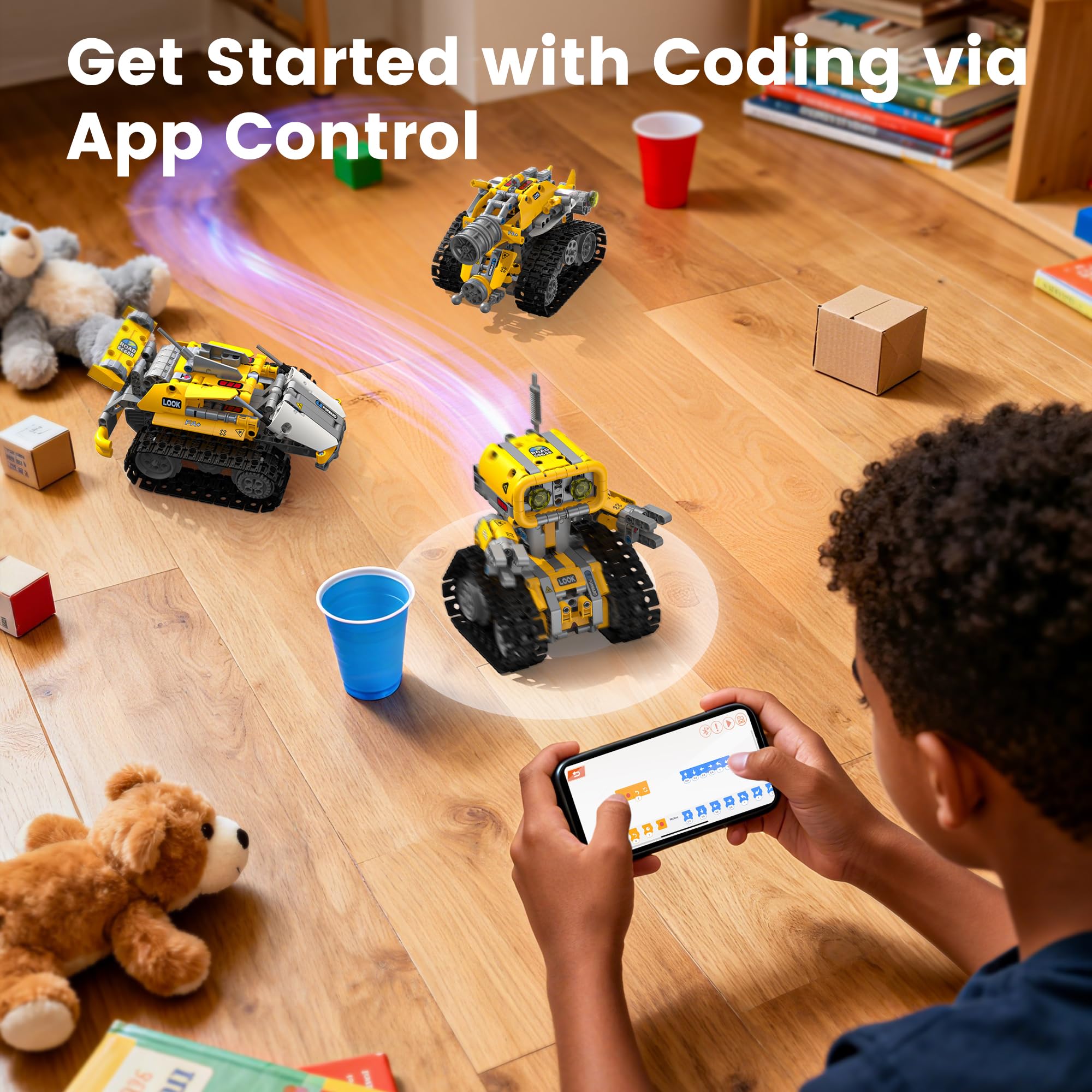 Glikid engineering grader model encourages hands-on STEM exploration.