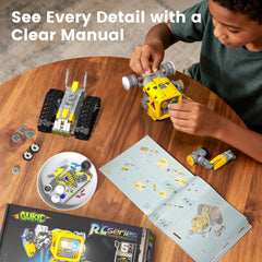 Glikid remote control operation offers versatile play modes.