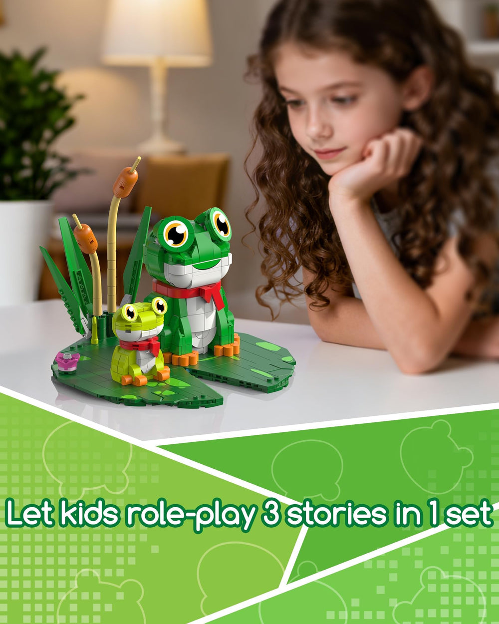 Glikid turtle family with movable limbs and head for interactive play