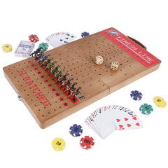 Glintoper compact storage case keeping horses and dice organized.