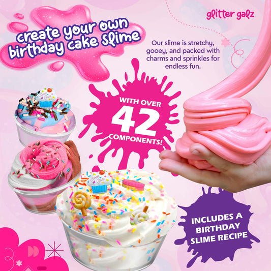 Glitter Galz 42 mix-ins for endless slime customization