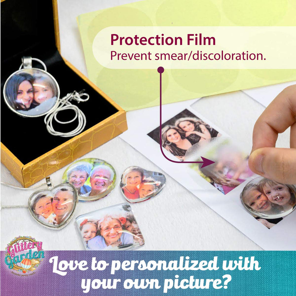 Glittery Garden safety-tested charms help achieve professional results.
