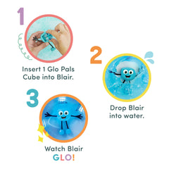 Glo Pals box image highlights a six-cube set ready for play