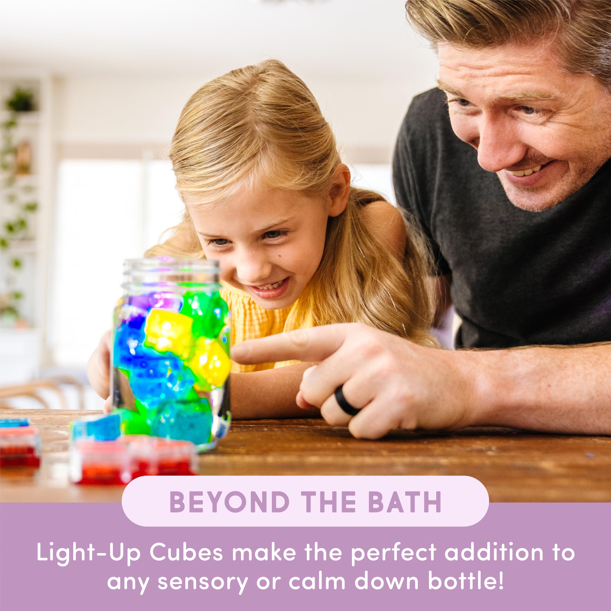 Glo Pals cubes work with characters or solo for flexible play