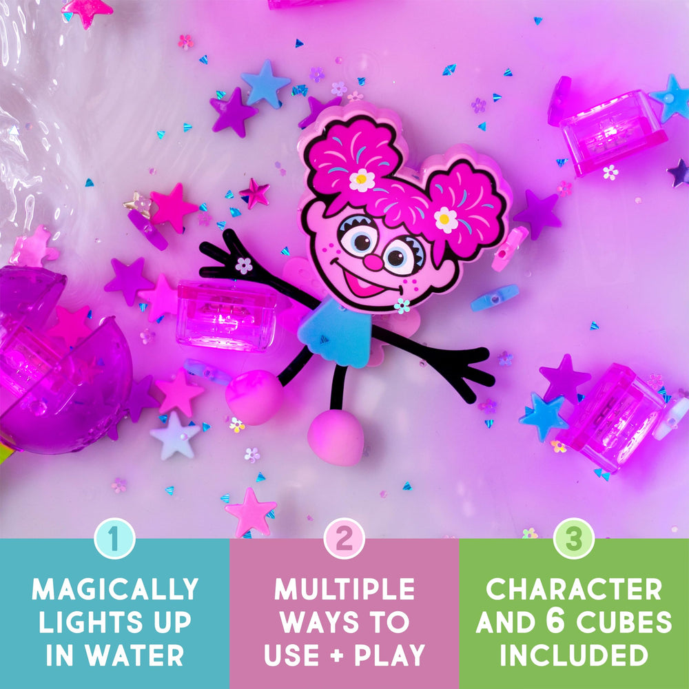 Glo Pals Julia cubes inside the main box for easy gifting