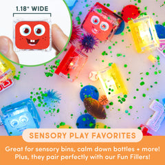Glo Pals light-up cubes are reusable for endless exploration and calm play
