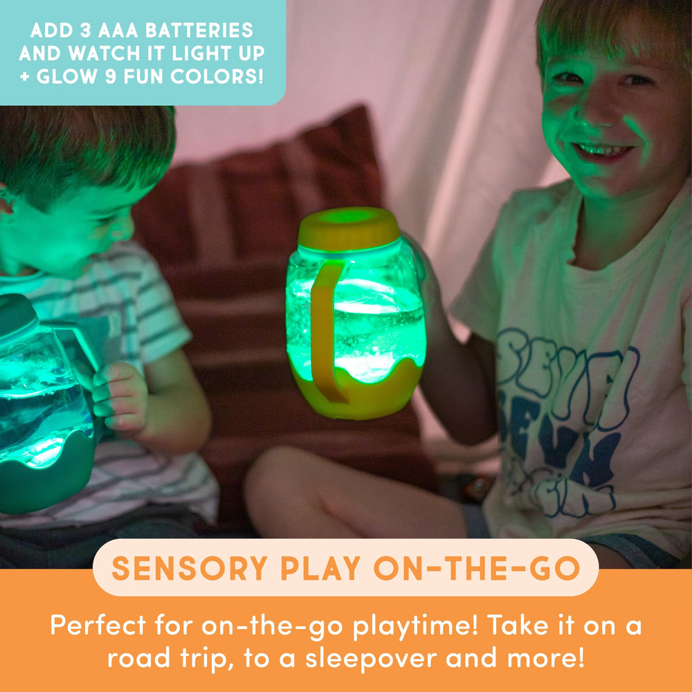 Glo Pals Fun Fillers suit sensory bins for hands-on exploration