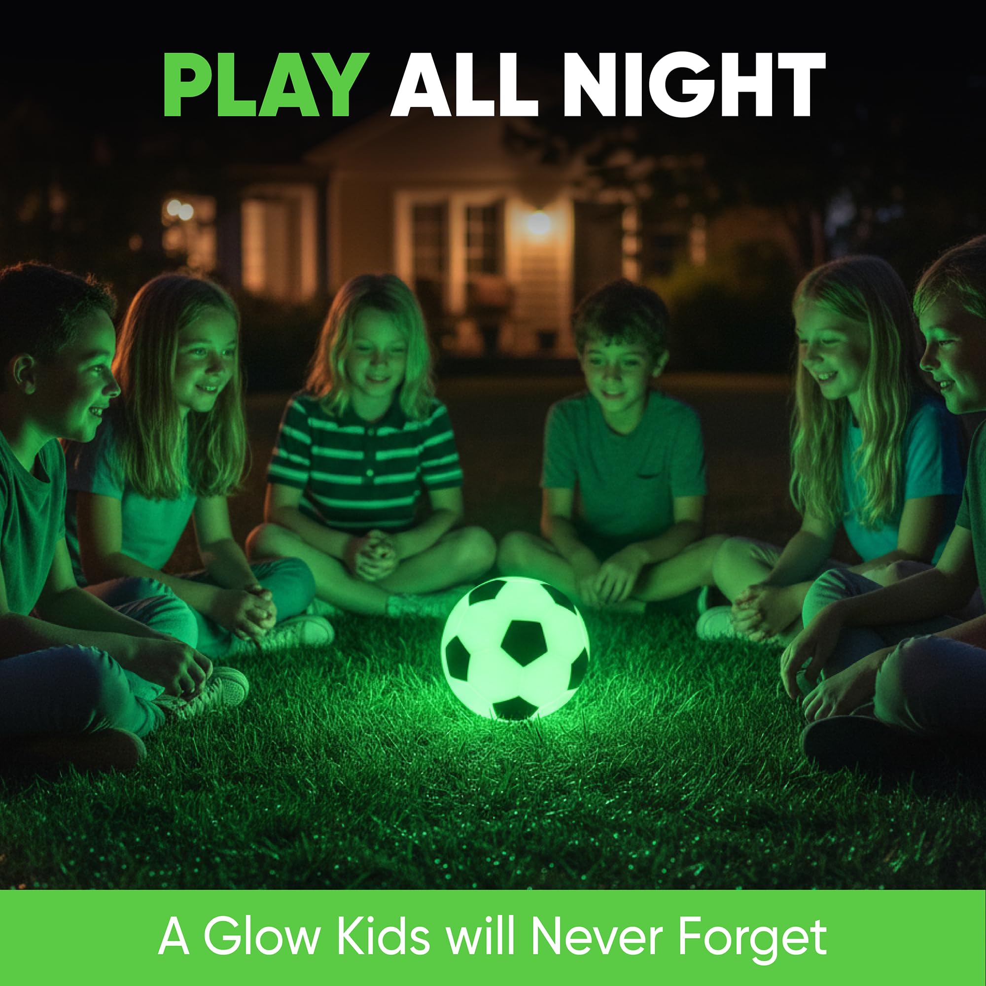 GLO-X activation by bounce captures motion and excitement