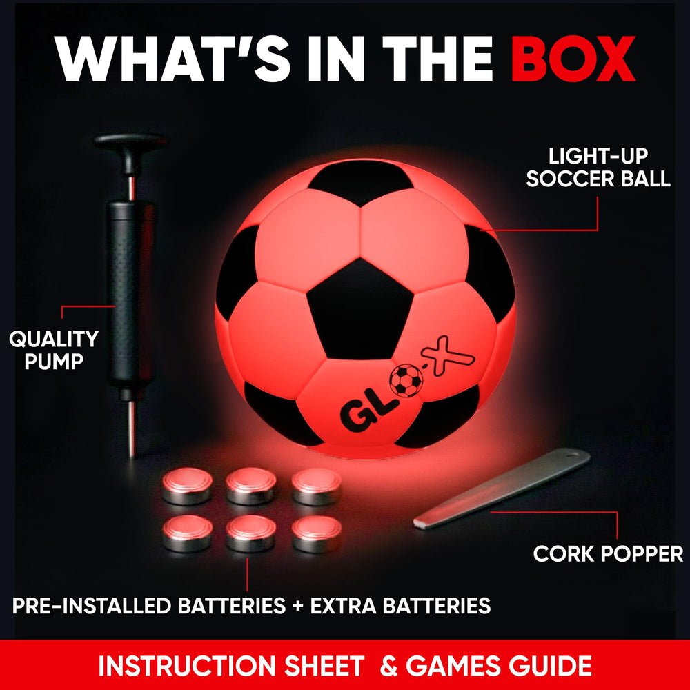 GLO-X gift-ready packaging for the glow ball