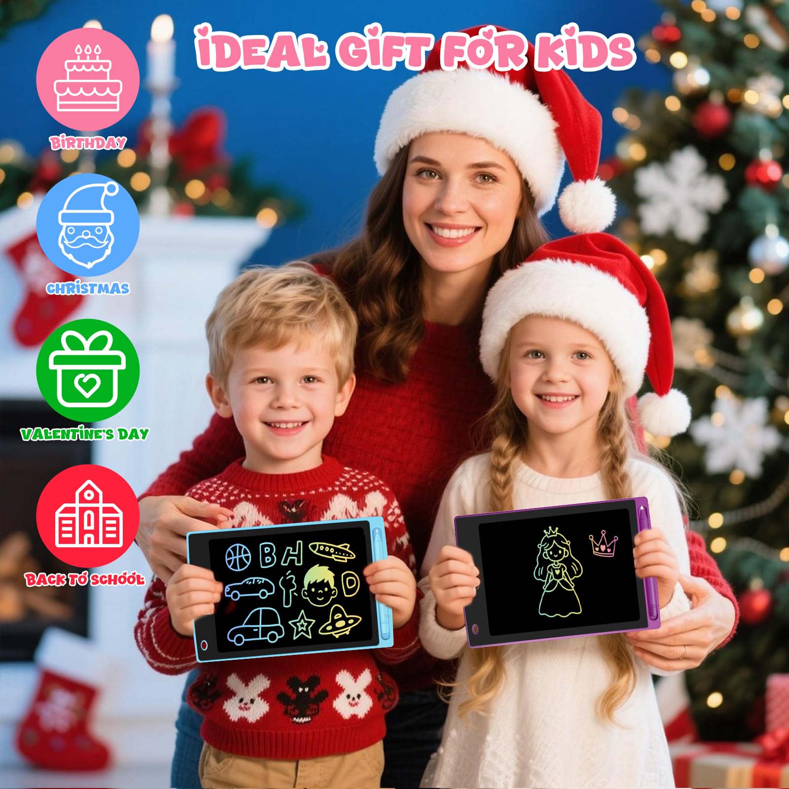 Glochin durable battery erases on LCD drawing board