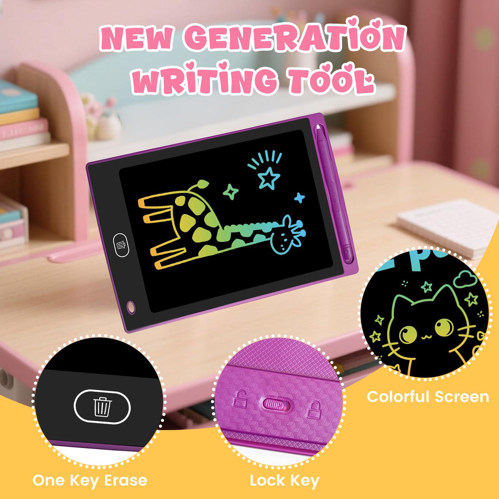 Glochin writing tablet stylus writing demo for kids