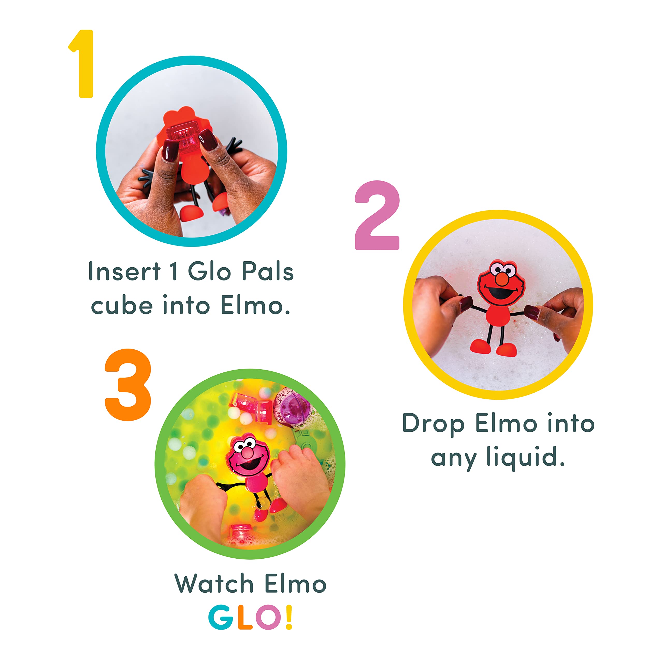 Ideal for water tables and tub play, expanding color recognition opportunities.
